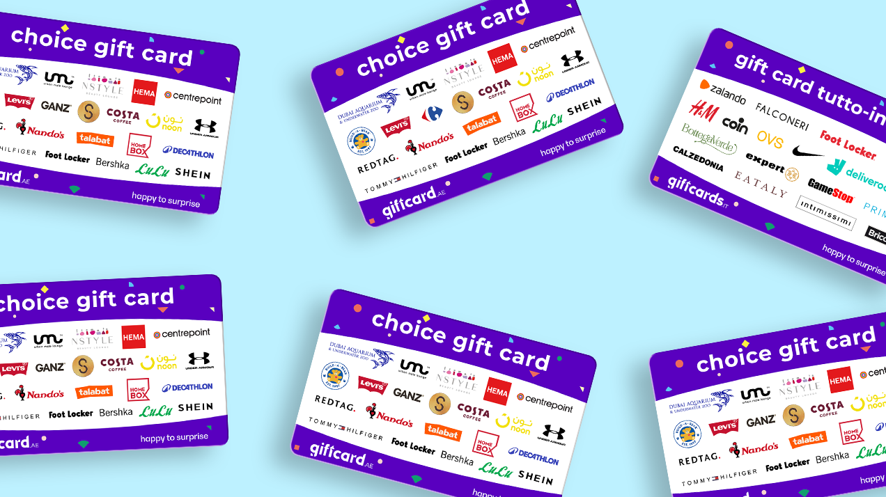 Order Choice Gift Card